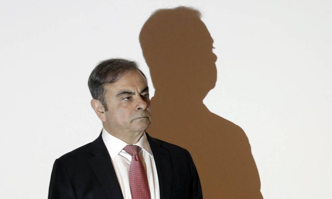 O ex-CEO da Renault e da Nissan é alvo de mandado de prisão expedido pela Justiça francesa nesta quinta-feira Foto: JOSEPH EID / AFP