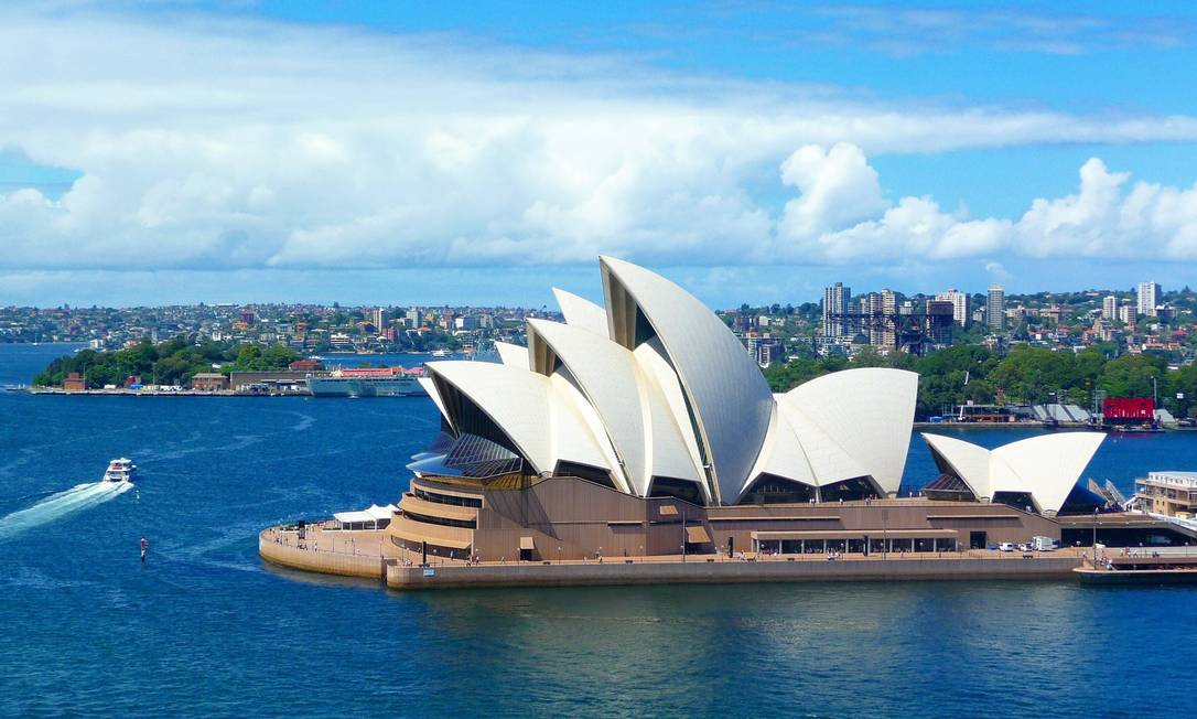 Sydney, na Austrália, atrai muitos profissionais que querem estudar Foto: Pixabay