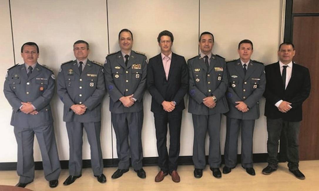 Afinado com Bolsonaro, Salles cercou-se de militares no ministério: cinco dos nove assessores têm origem no Exército. Foto: Reprodução
