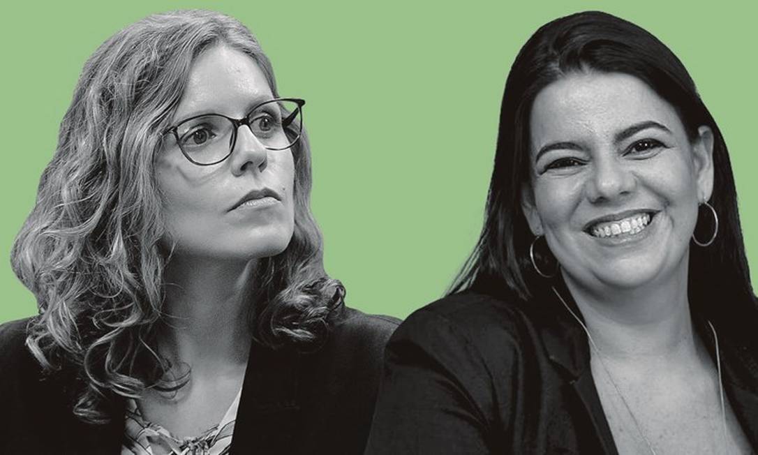 Andrea Gallassi (à esquerda) e Sabrina Presman. Foto: Montagem sobre fotos de Pedro França / Agência Senado; e arquivo pessoal