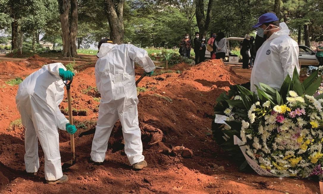 A escalada dos enterros das vítimas suspeitas de coronavírus no maior cemitério de SP