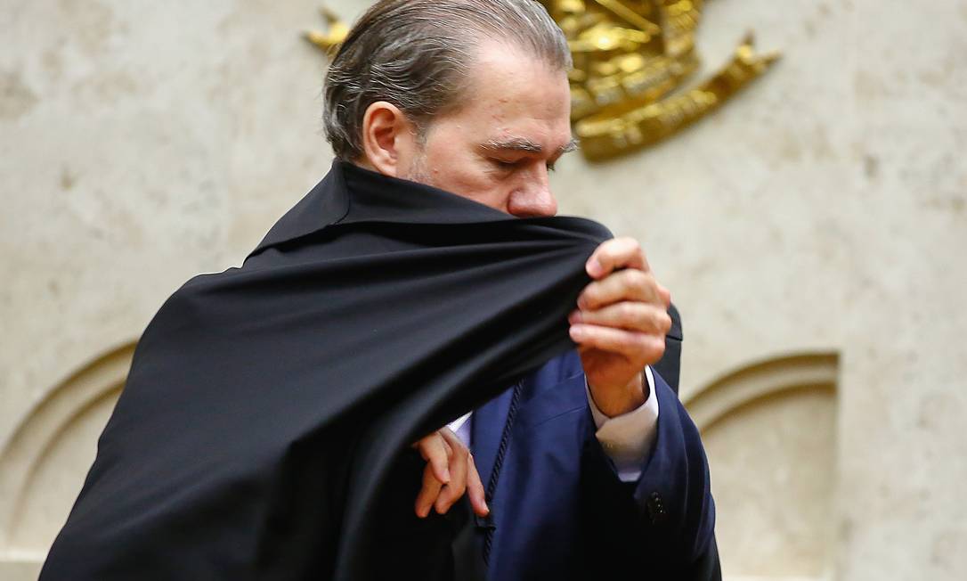 Ao longo do recesso do Judiciário, Toffoli tomou uma série de decisões que protegeram a classe política. Foto: Sergio Lima / AFP