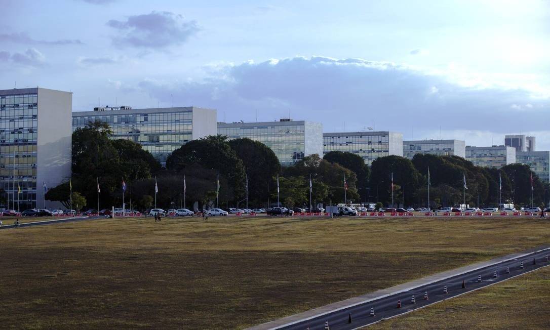 Esplanada dos Ministérios, em Brasília. Foto: Daniel Marenco