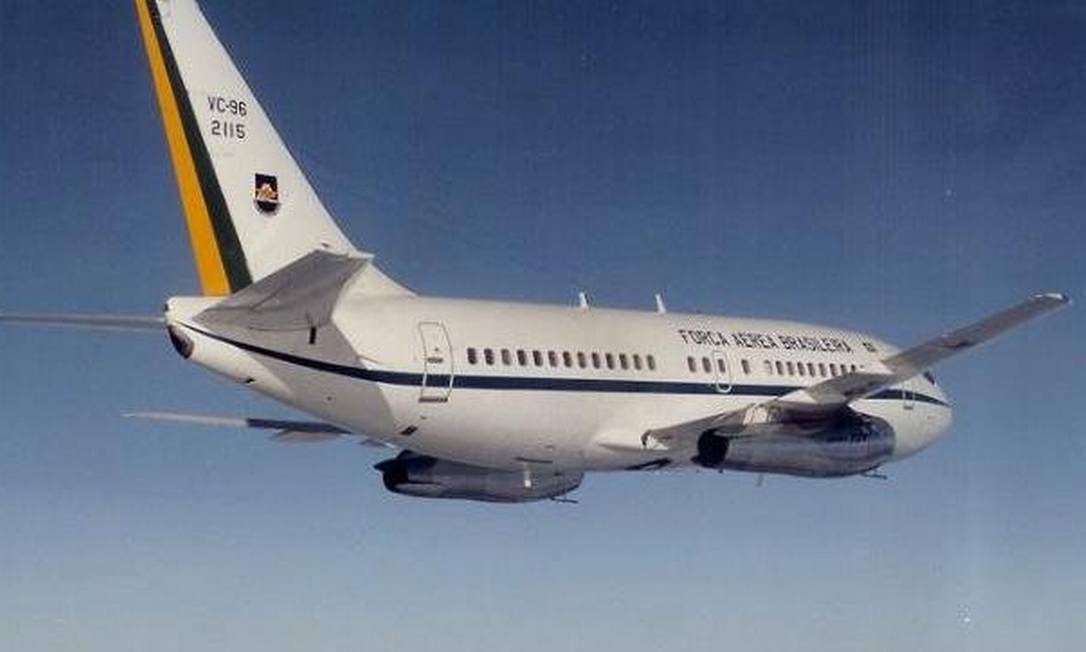 “Sucatinha”, o avião que transportou sete presidentes, incluindo Fernando Collor, e foi aposentado pela FAB Foto: Divulgação / FAB / CP Memória