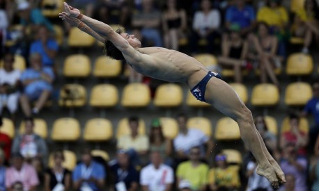 O britânico Tom Daley conquistou sua segunda medalha olímpica nps jogos do Rio-2016 Foto: Wong Maye-E / AP