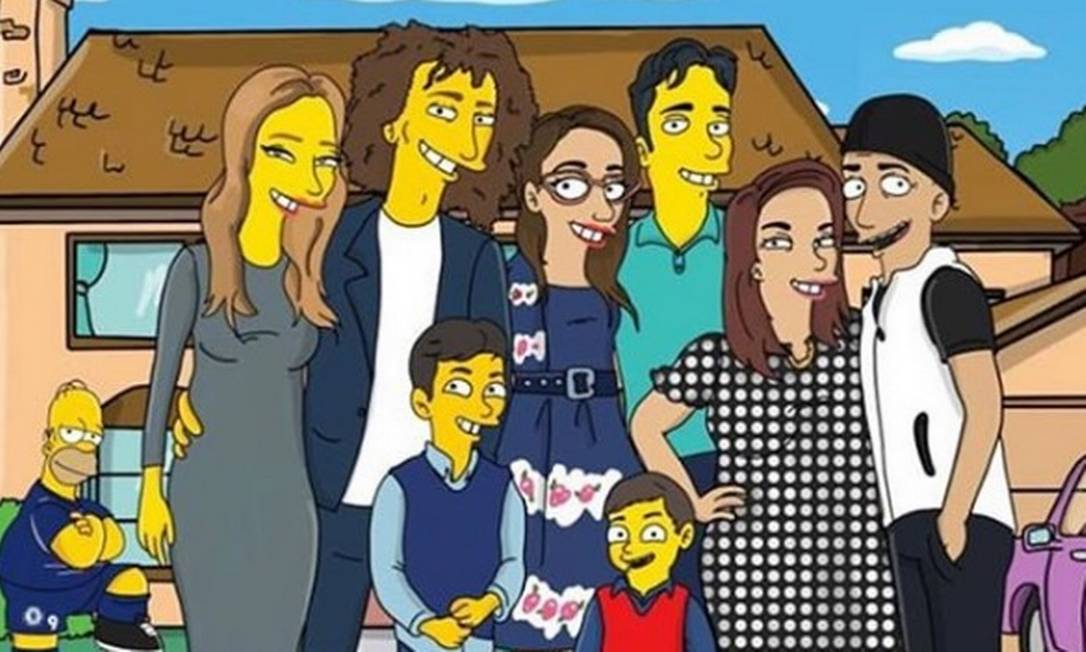 David Luiz Vira Personagem De Os Simpsons Jornal O Globo 