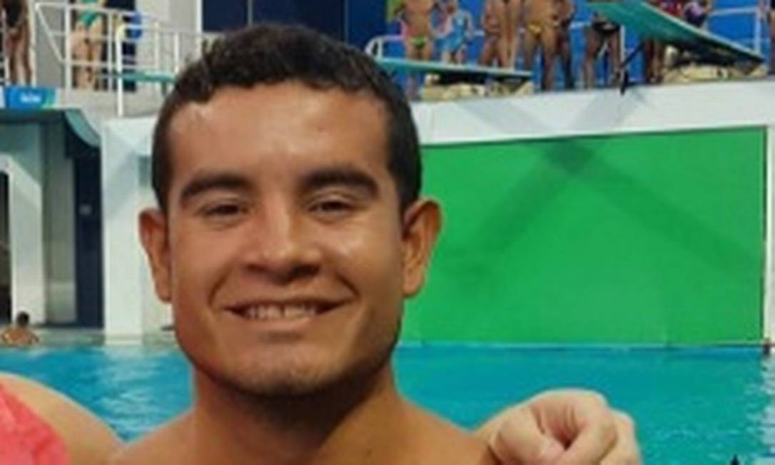 21/12 Ian Matos, atleta dos saltos ornamentais na Rio-216, morreu aos 32 anos, de infecção pulmonar Foto: Reprodução / Reprodução