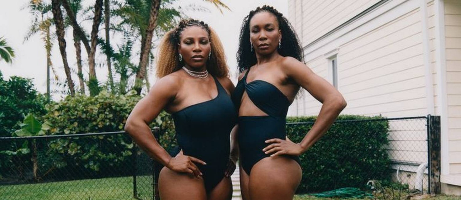 Serena e Venus Williams posam para ensaio da revista "Harper's Bazzar" Foto: reprodução / Harper's Bazzar