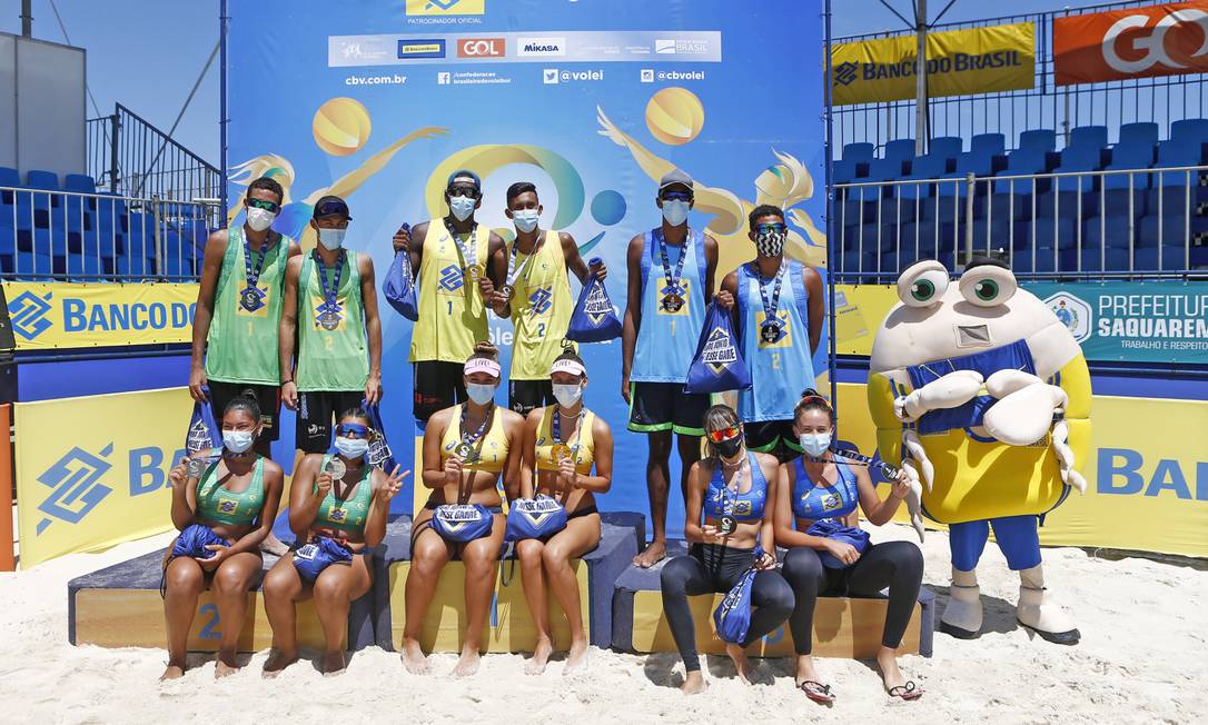 Primeira etapa do Circuito Brasileiro de Vôlei de Praia teve boicote das principais duplas nacionais Foto: Divulgação CBV
