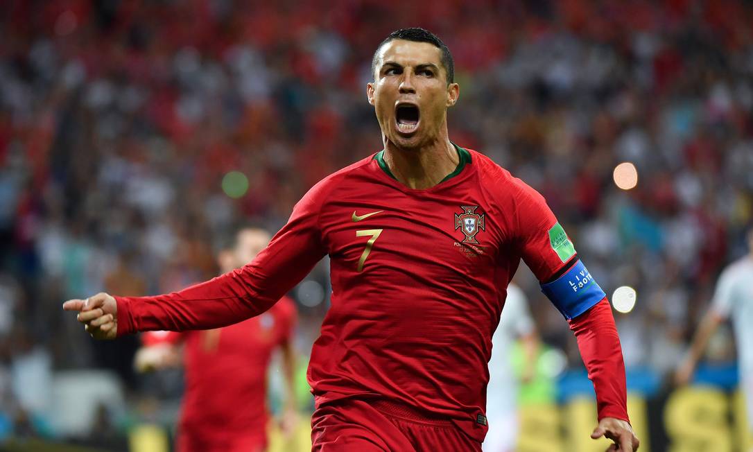 Cristiano Ronaldo marca três vezes e dá empate a Portugal contra Espanha na  Copa do Mundo, Esportes