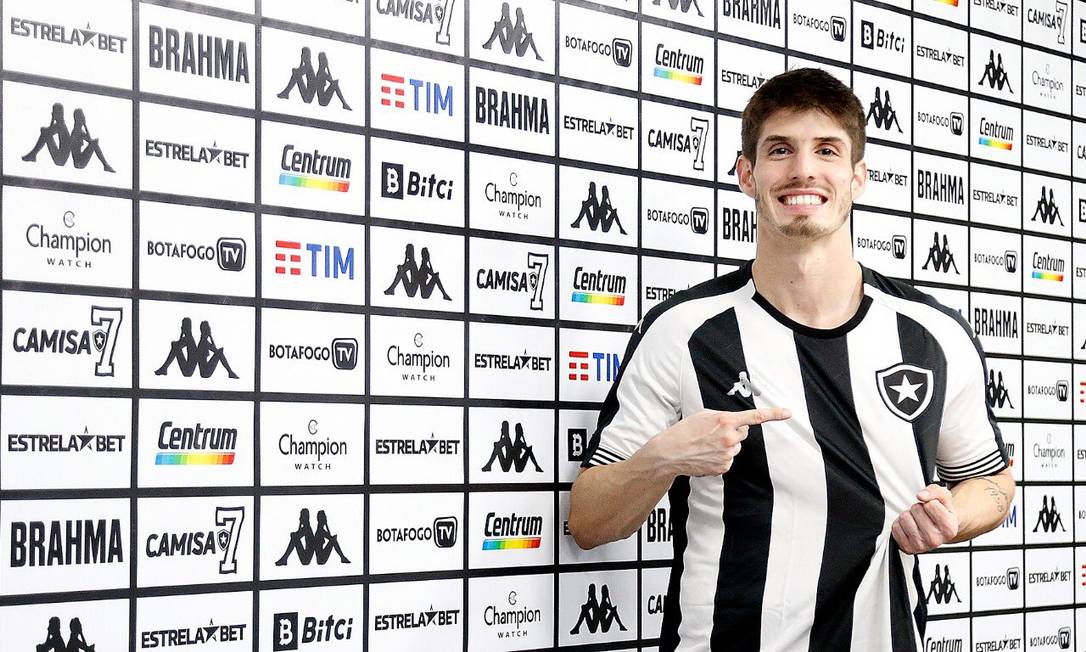 Apresentado no Botafogo, Piazon mostra empolgação com projeto da SAF: 'expectativa é grande' Foto: Vitor Silva / Botafogo