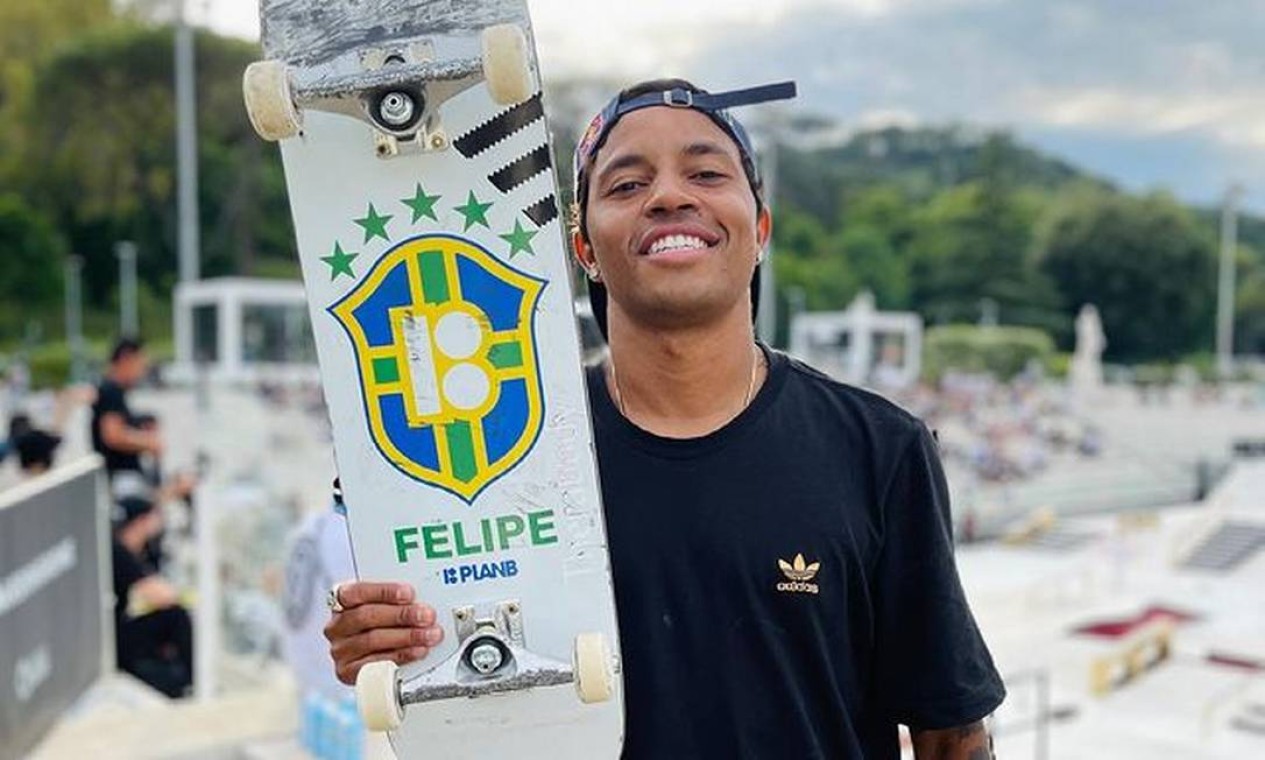 Felipe Gustavo (29) representa o Brasil no street Foto: Reprodução