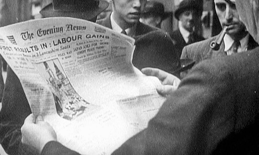
Jornal inglês noticia a vitória do Partido Trabalhista nas eleições de 1945, o que alavancou as reformas estruturais do Reino Unido
Foto: Divulgação