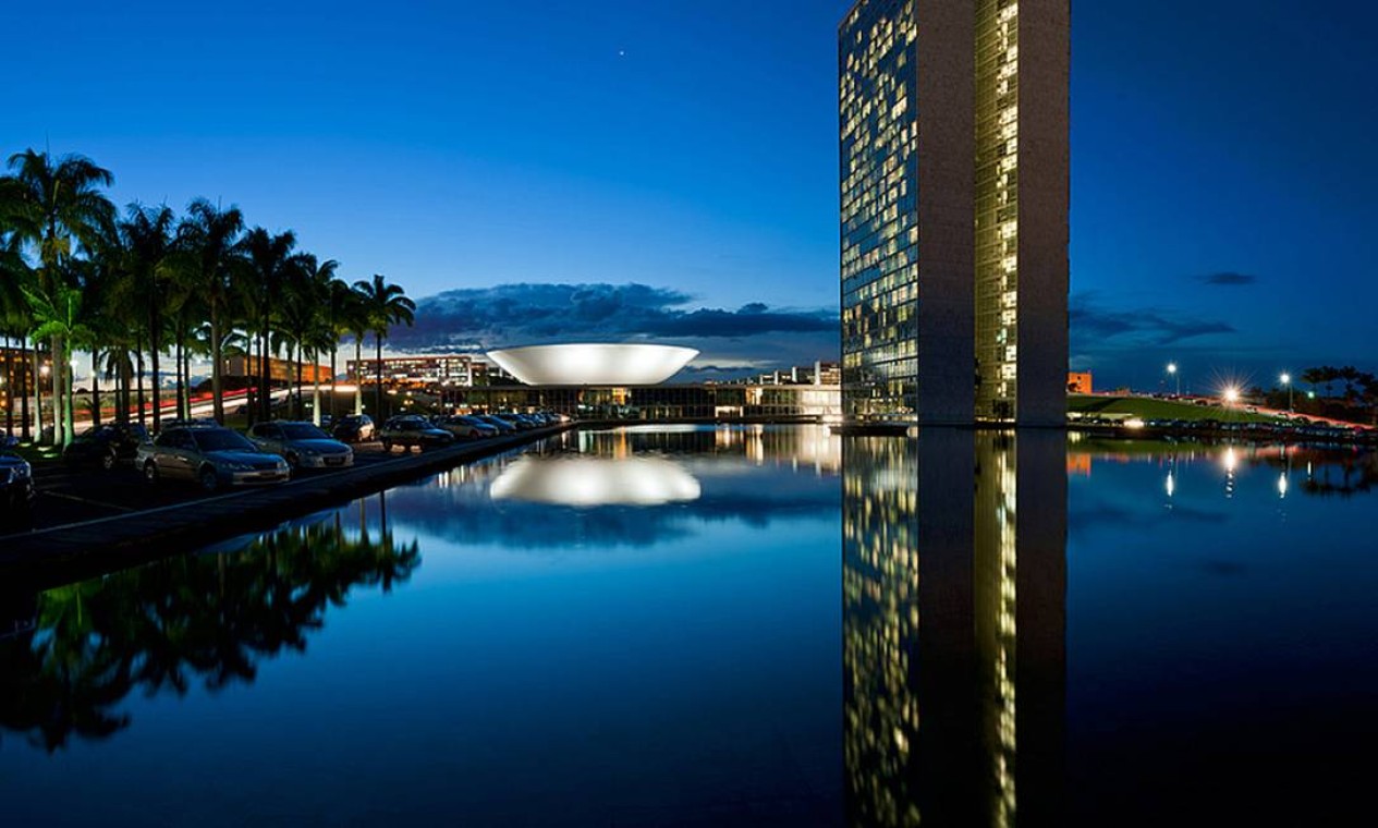 A Brasília De Oscar Niemeyer à Noite Jornal O Globo 8081