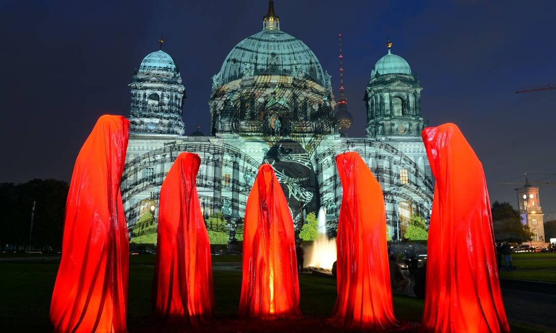 O Festival das Luzes em Berlim - Jornal O Globo