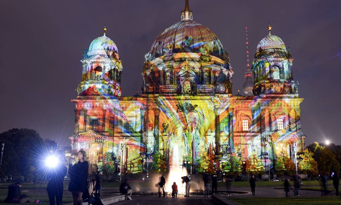 O Festival das Luzes em Berlim - Jornal O Globo