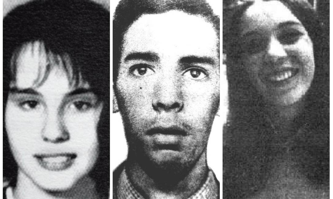 
Maria Lígia, Antônio Marcos e Maria Regina são as vítimas da Chacina de Quintino
