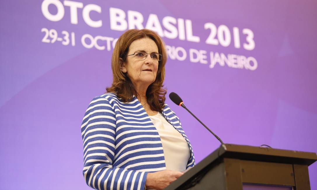 
A presidente da Petrobras, Maria das Graças Foster: taxa de sucesso nos primeiros 13 poços do pré-sal foi de 100%
Foto: Fabio Rossi / Agência O Globo