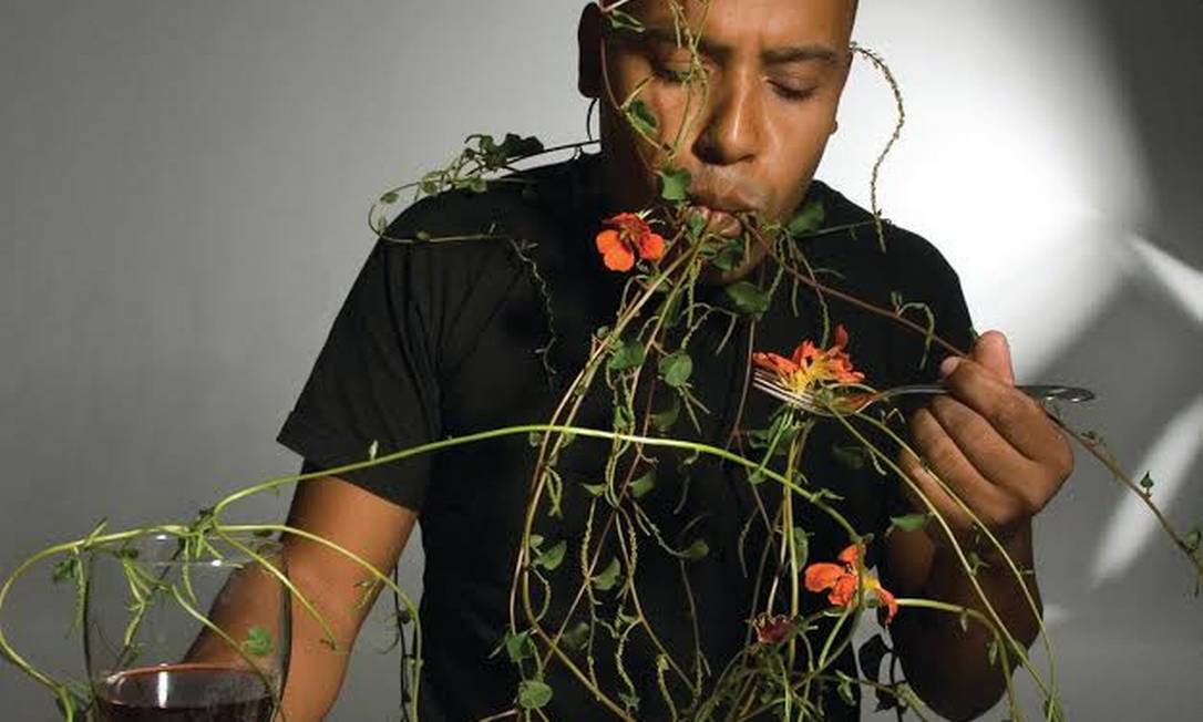 O chef e artista plástico Washington Silveira Foto: Divulgação