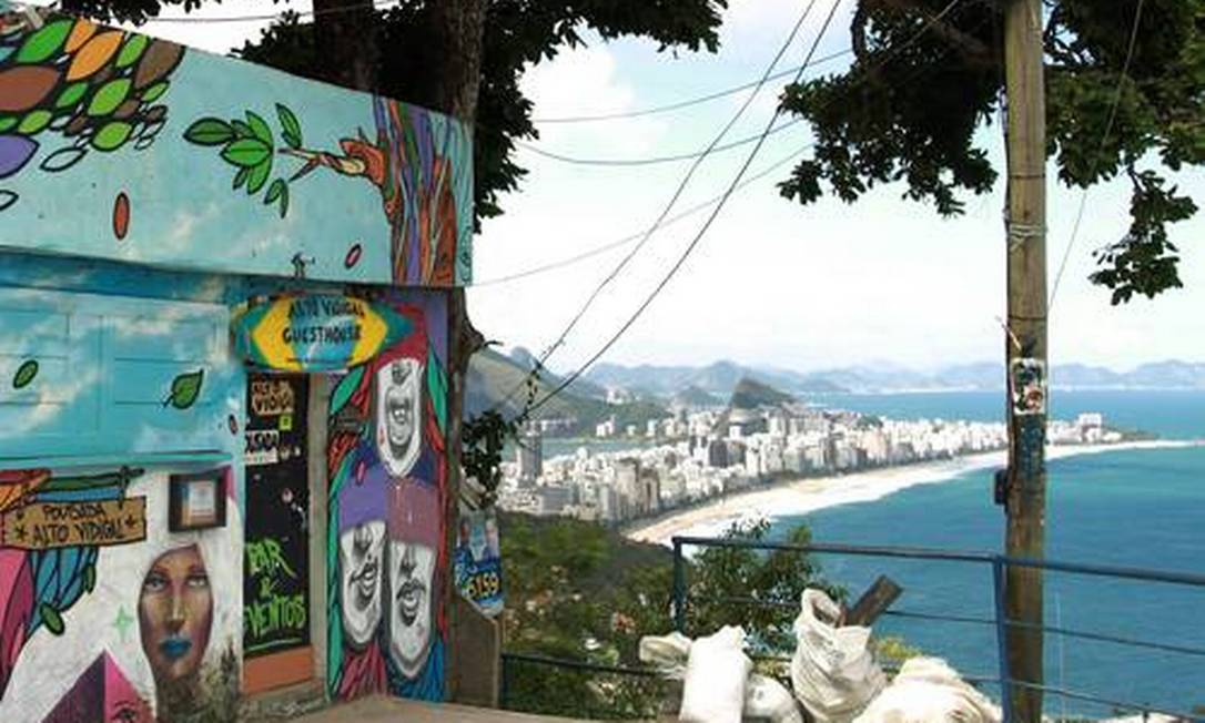 Vidigal é um dos bairros que sofrem com o 'efeito UPP' Foto: Agência O Globo / Gabriel de Paiva