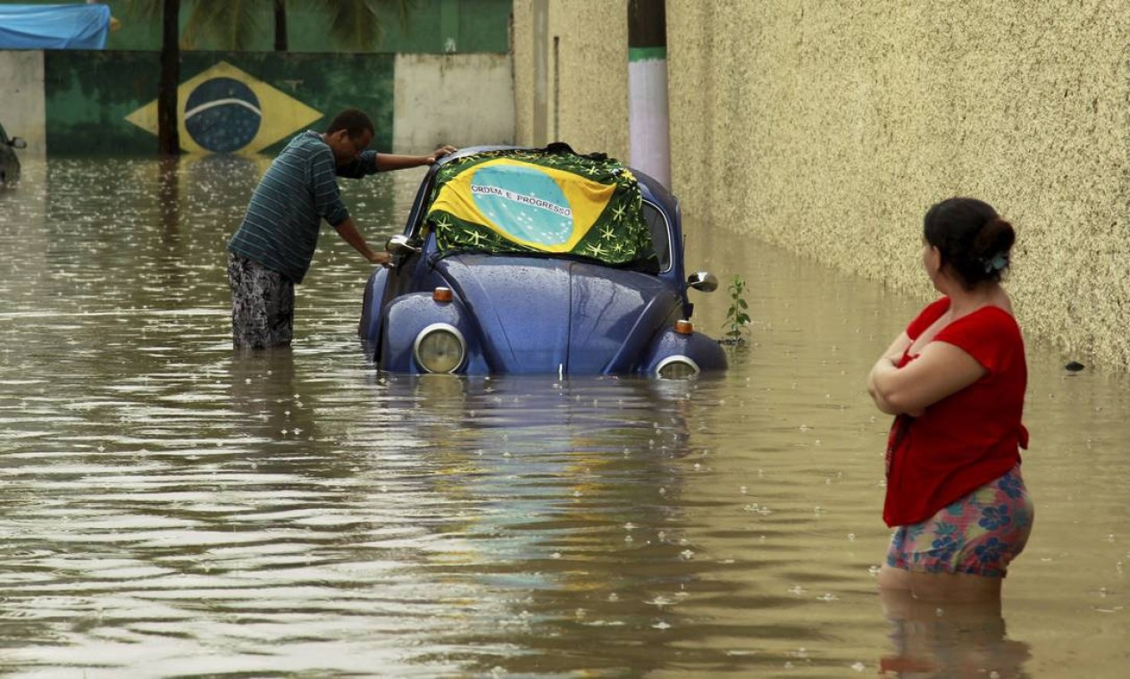 Quarta-feira De Muita Chuva No Rio - Jornal O Globo