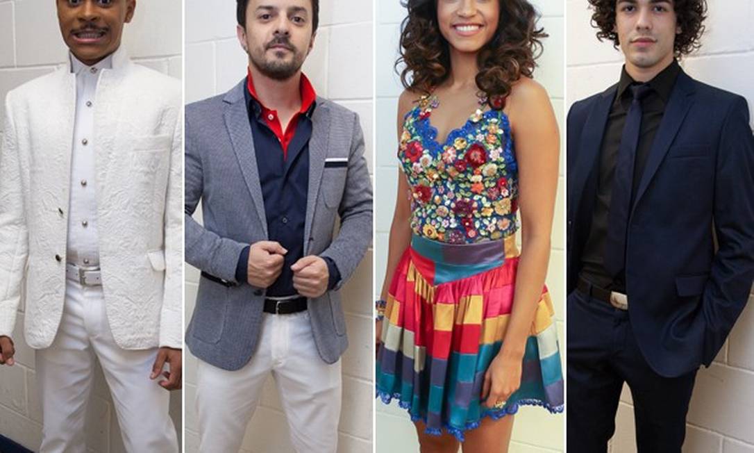 
Os quatro finalistas do The Voice Brasil
Foto: Isabella Pinheiro e Fabiano Battaglin /TV Globo