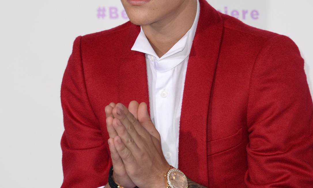 
Justin Bieber na première do documentário ‘Believe’, em Los Angeles
Foto:
ROBYN BECK
/
AFP
