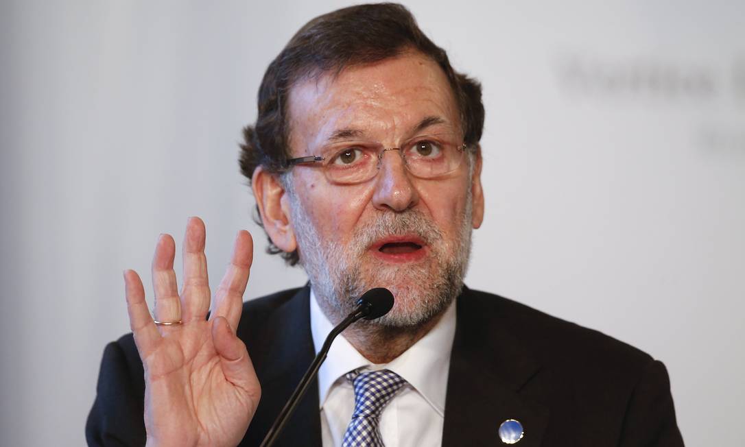 
O espanhol Mariano Rajoy
Foto: ALESSANDRO BIANCHI / REUTERS