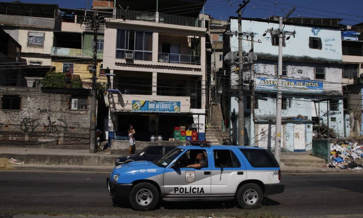 RI Rio de Janeiro (RJ) 04/02/2014 Operação policial no Morro do Juramento. Foto Marcos Tristão Foto: Marcos Tristão / Agência O Globo