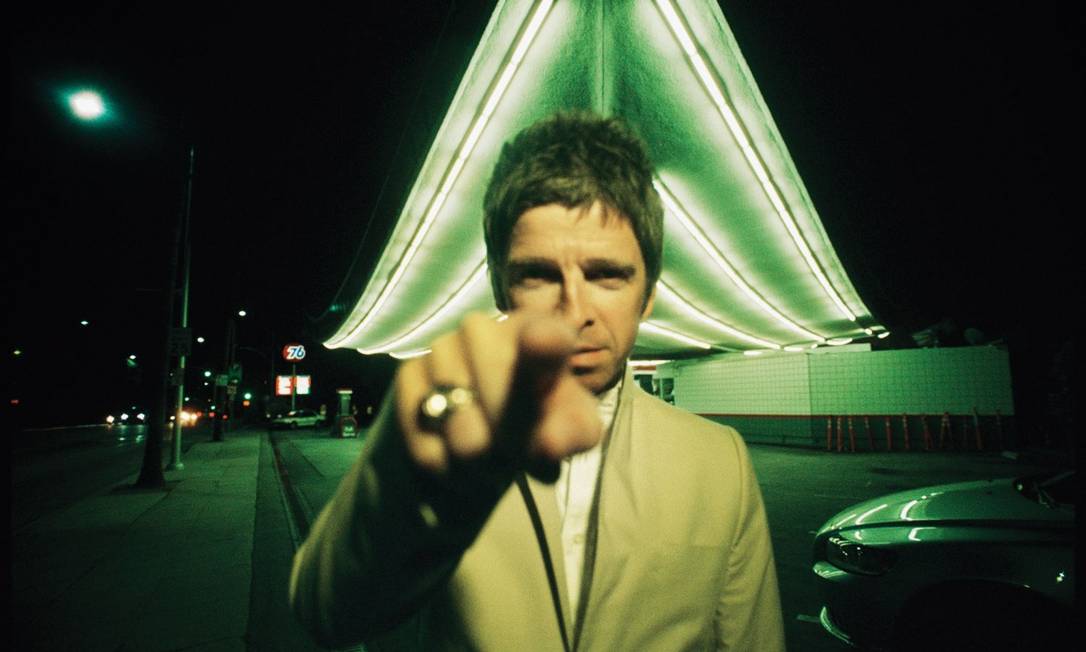 O músico inglês Noel Gallagher, ex-guitarrista do Oasis Foto: Lawrence Watson / Agência O Globo