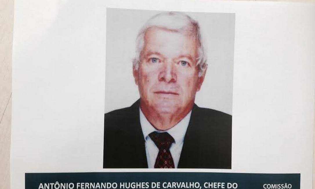 A Comissão Nacional da Verdade divulgou a foto de Antônio Fernando Hughes de Carvalho foi quem Foto: Reprodução