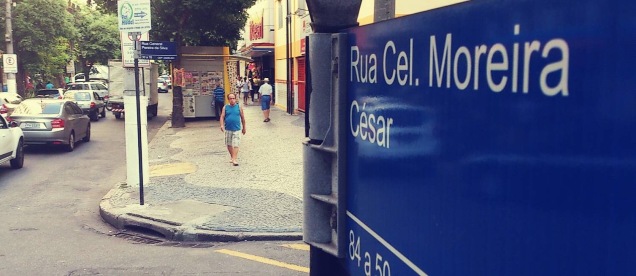 Prefeitura pode mudar nome da rua Coronel Moreira César ...