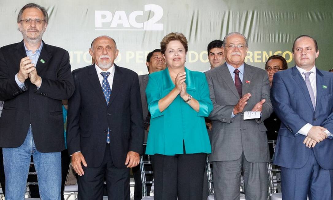 
A presidente Dilma durante entregas de máquinas no Pará
Foto: Divulgação/Presidência