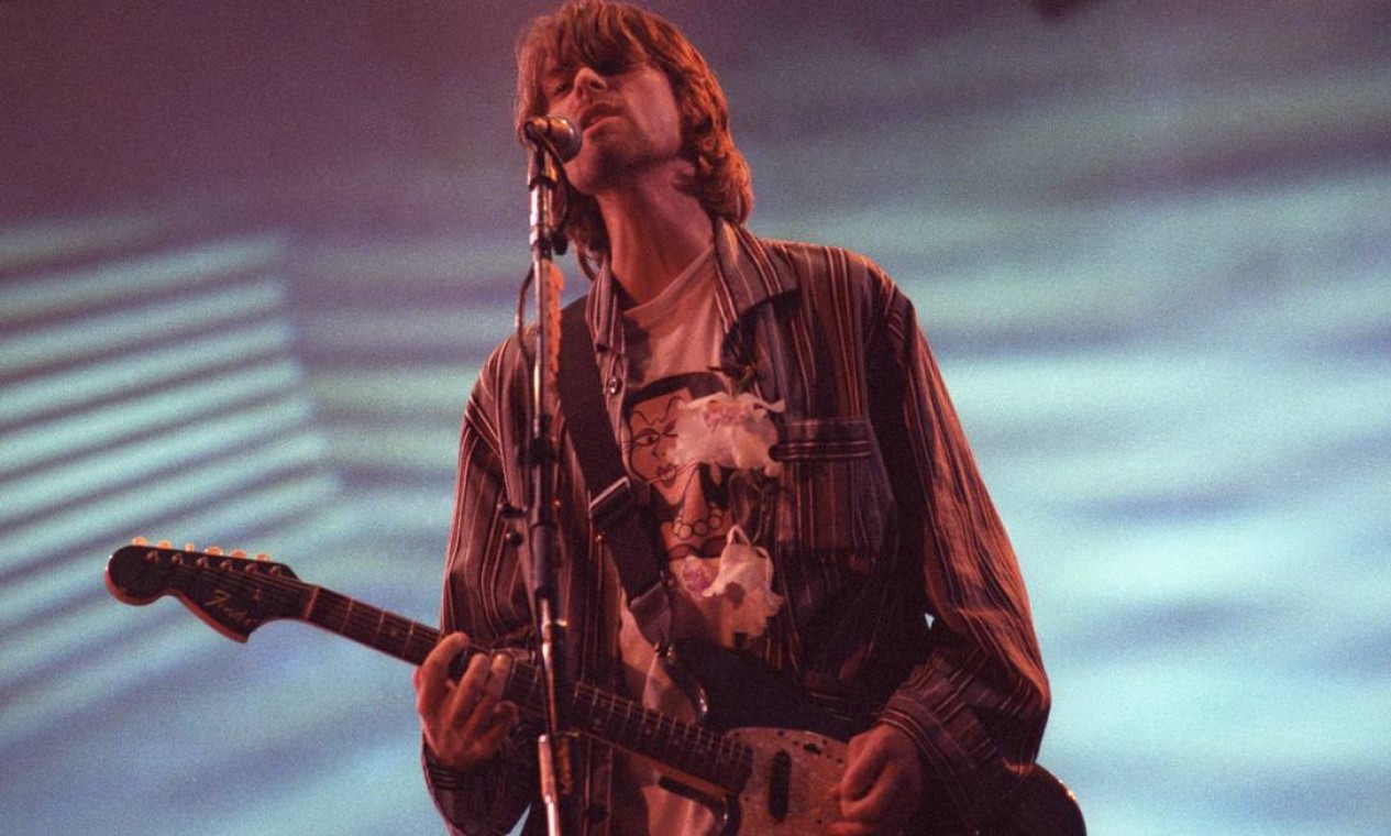 Pouco mais de um ano depois do Hollywood Rock, no dia 5 de abril de 1994, Kurt Cobain foi encontrado morto com um tiro na cabeça em sua casa em Seattle, aos 27 anos Foto: Terceiro / Agência O Globo