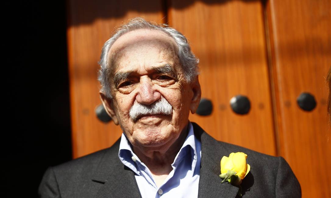 O escritor Gabriel García Márquez em foto tirada no dia de seu aniversário de 87 anos, em 6 de março Foto: EDGARD GARRIDO / REUTERS