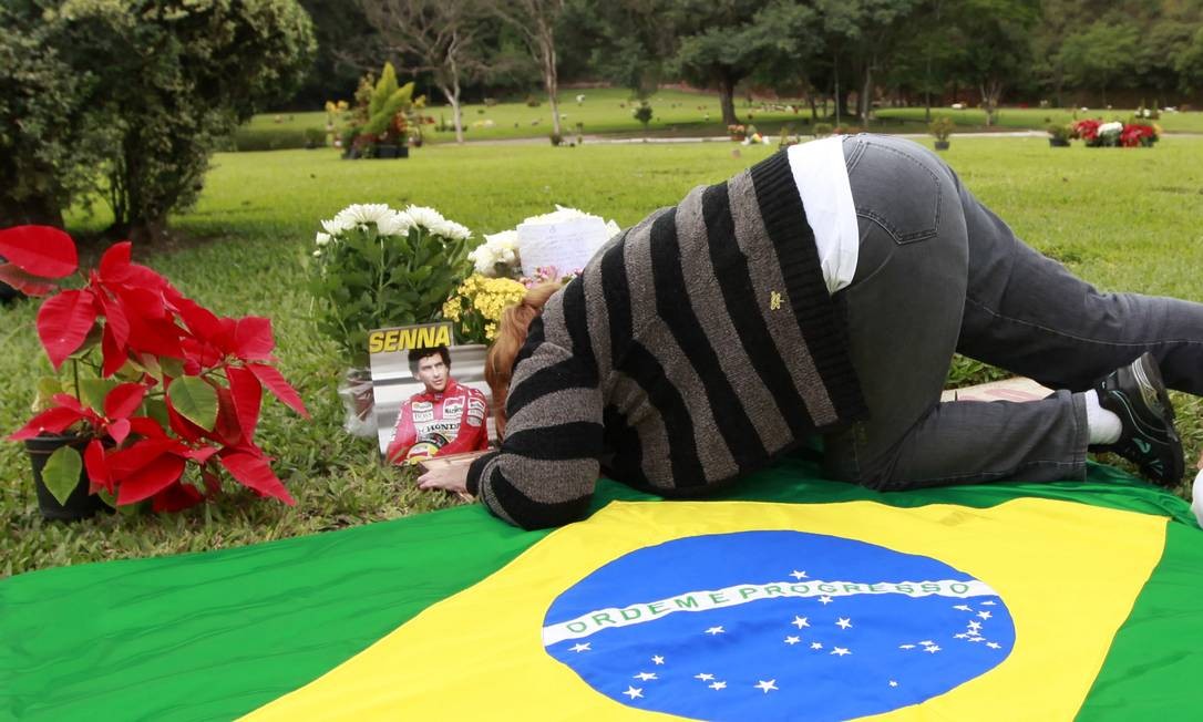 As homenagens a Ayrton Senna - Jornal O Globo