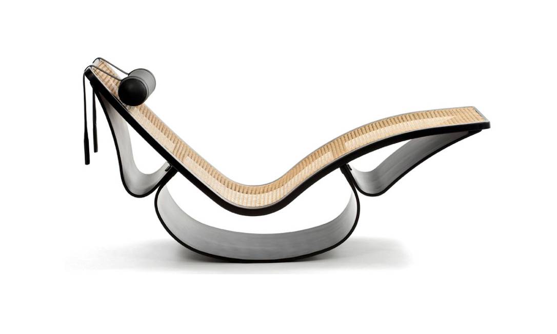 
Chaise Rio, de Oscar Niemeyer, é uma das peças em exibição em Nova York
Foto:
/
Divulgação
