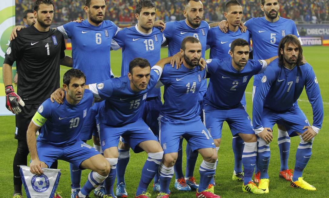 
Grécia é a primeira seleção a definir os 23 convocados para Copa.
Foto:
/
Daniel Mihailescu - Agência O Globo
