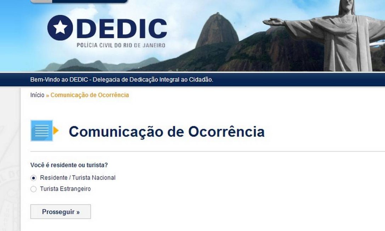 Veja Como Fazer O Boletim De Ocorrência Pela Internet - Jornal O Globo