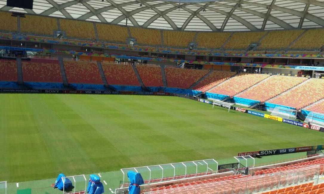 Com atraso e reclamações, Arena da Amazônia é 9º estádio