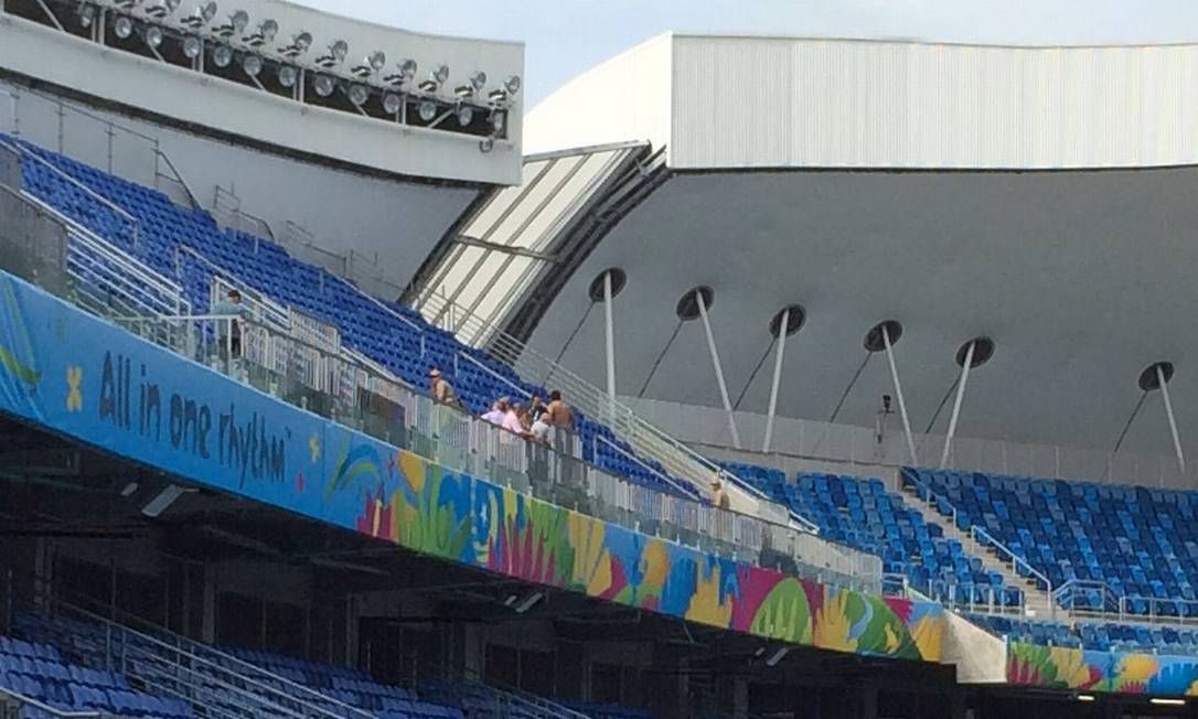 Instalação de assentos móveis da Arena das Dunas é rápida…