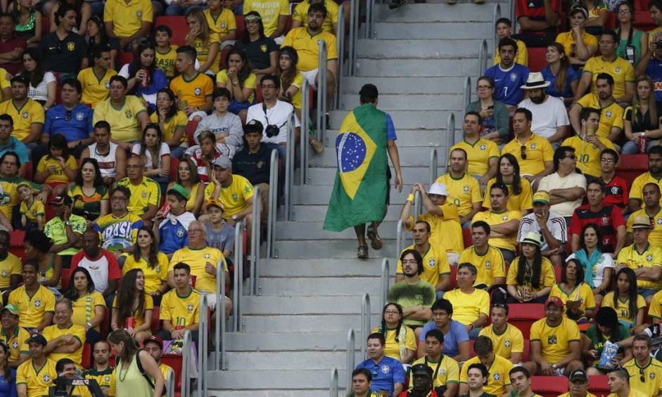 Brasil sai melancolicamente da Copa Foto: Alexandre Cassiano / Agência O Globo
