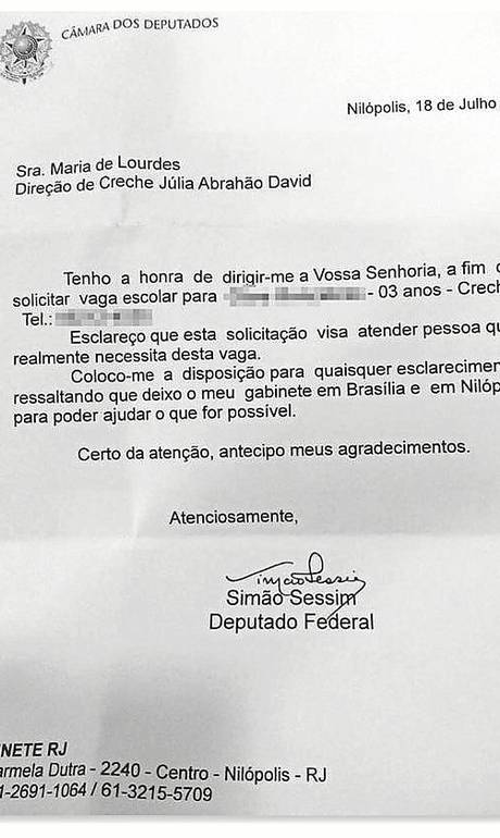 Centro social de deputado na Baixada encaminha vaga em 