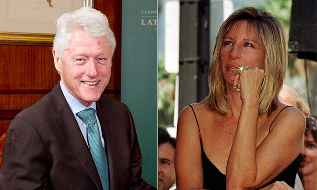 Livros lançados nos EUA revelam as ex e atuais amantes de Bill Clinton,  entre elas Barbra Streisand - Jornal O Globo