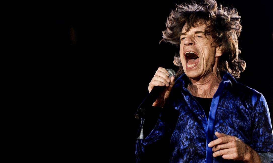 
Mick Jagger canta em show dos Rolling Stones, em maio de 2014
Foto:
PATRICIA DE MELO MOREIRA
/
AFP
