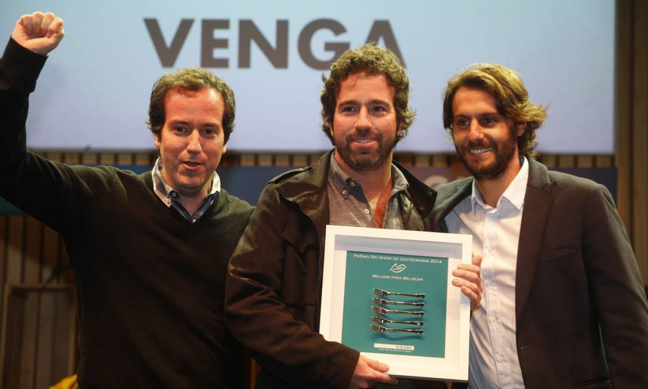 Venga ganhou o prêmio na categoria 'para beliscar' Foto: Marcelo Carnaval/O Globo
