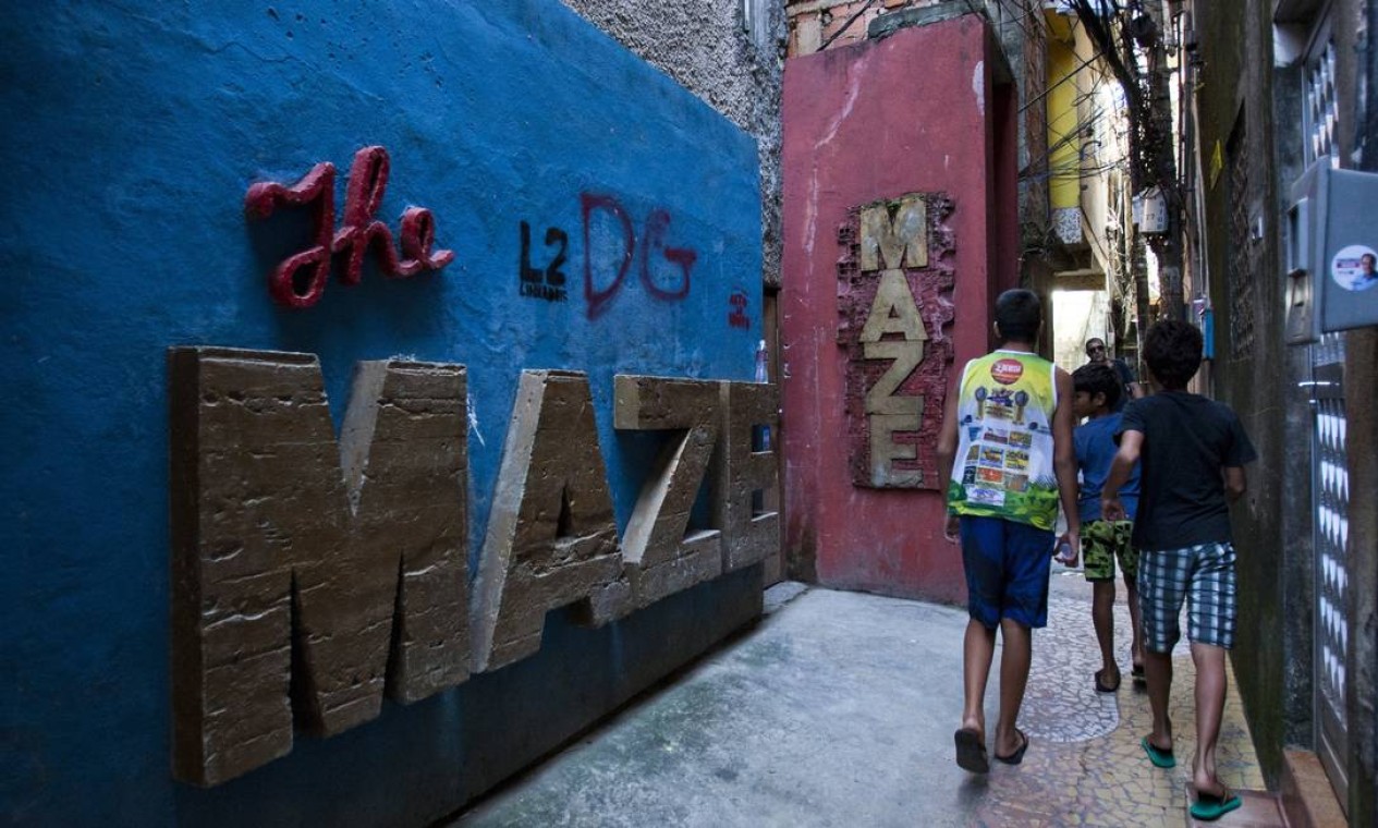 Com entrada estreita na favela Tavares Bastos, o The Maze é uma das casas de jazz mais badaladas da cidade. Foto: Guilherme Leporace / Agência O Globo