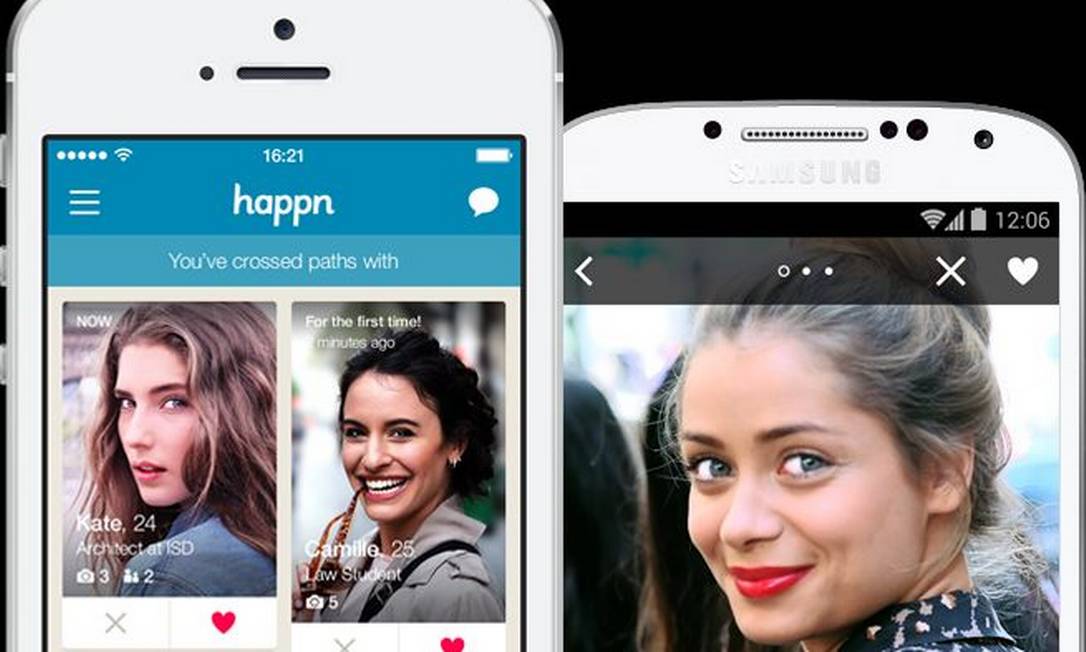 
Happn: um app de namoro “local”.
Foto:
Reprodução
/
