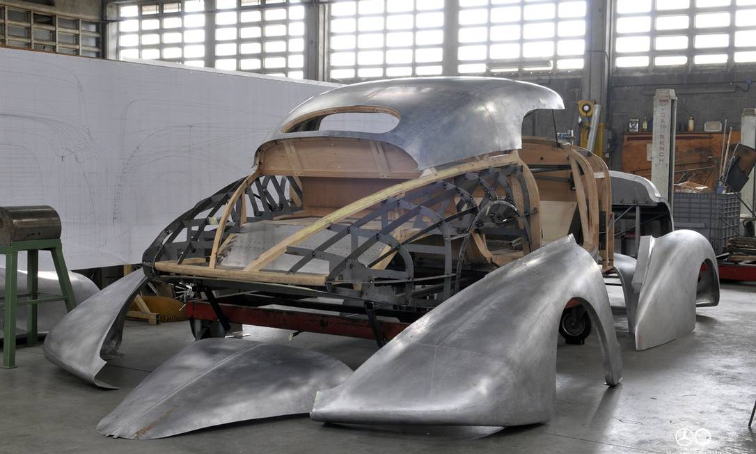 Mercedes 540 K, o carro de corridas que nunca competiu