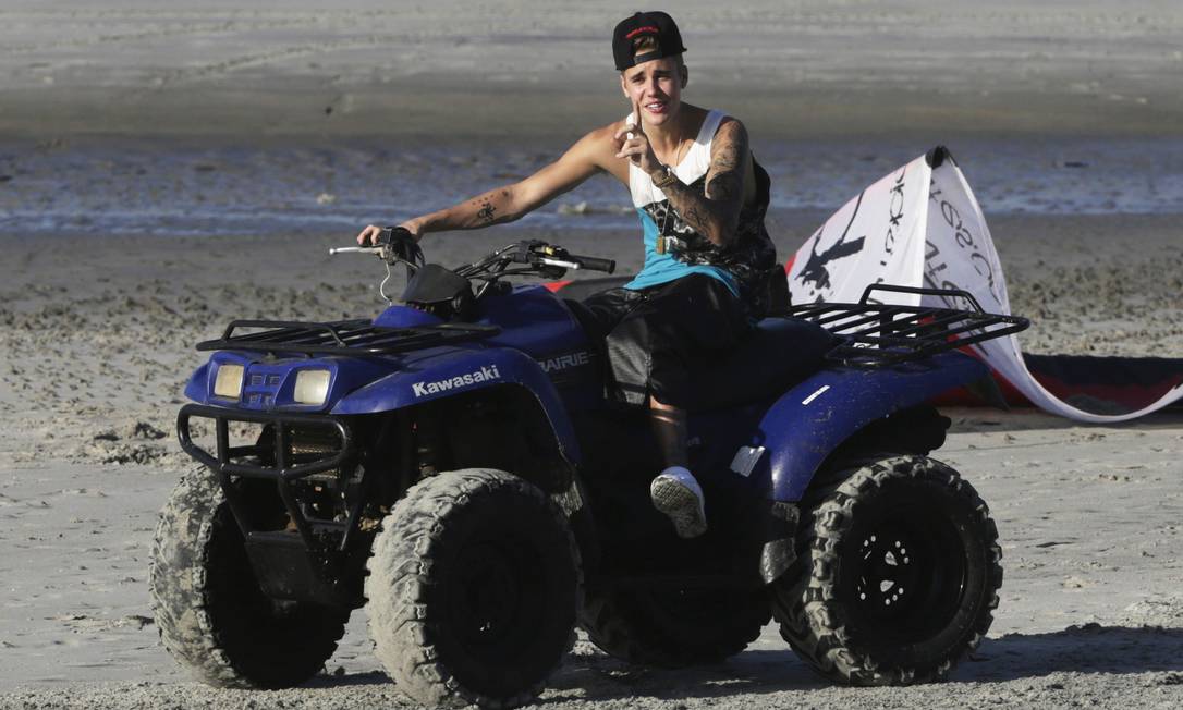 Bieber foi preso por conta de acidente envolvendo quadriciclo Foto: CARLOS JASSO / REUTERS